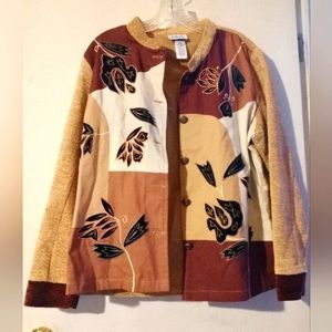 BFA Classics Jacket w Chenille‎ & Gold Thread Sz. 16